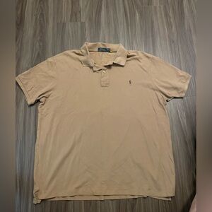 Polo by Ralph Lauren Tan Classic Polo Shirt size 3XB